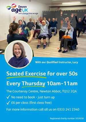 Seated Exercise for the over 50s | Events | Newton Abbot Town Council